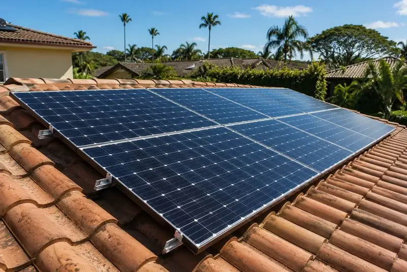 Installation de panneaux solaires à Queyrac